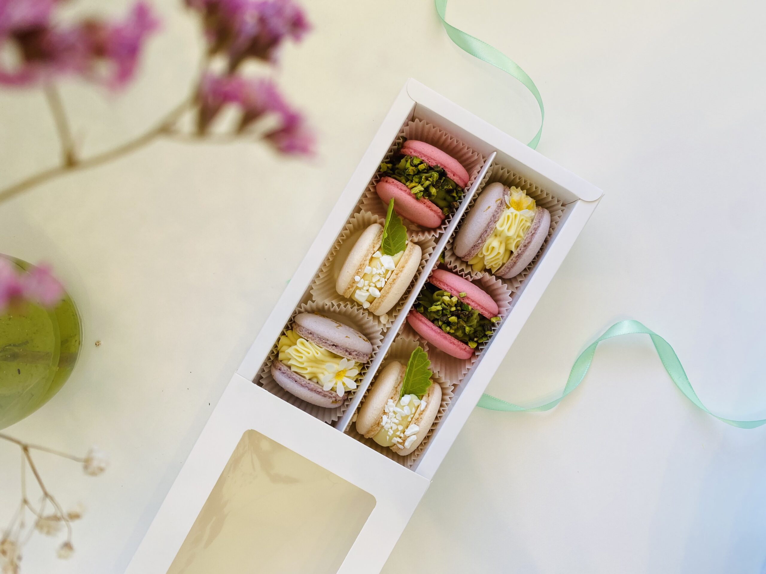 Caja grande de macarons
