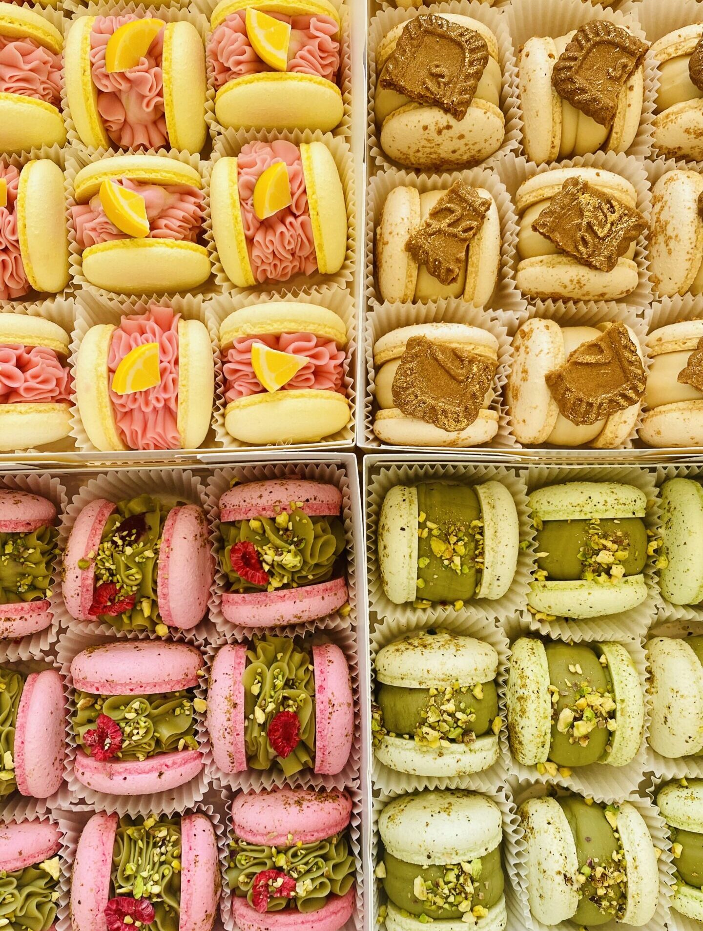 Sabores de macarons